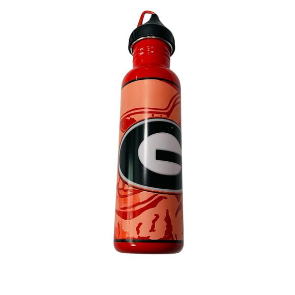 Georgia Bulldogs NCAA Stainless Steel Water Bottle Officially Licensed UGA Fan - Picture 1 of 7